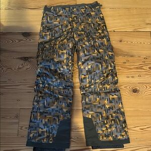 Boys Camouflage Snow Pants